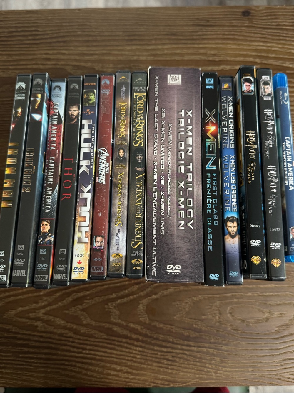 Assorted Movies DVD Collection - Black